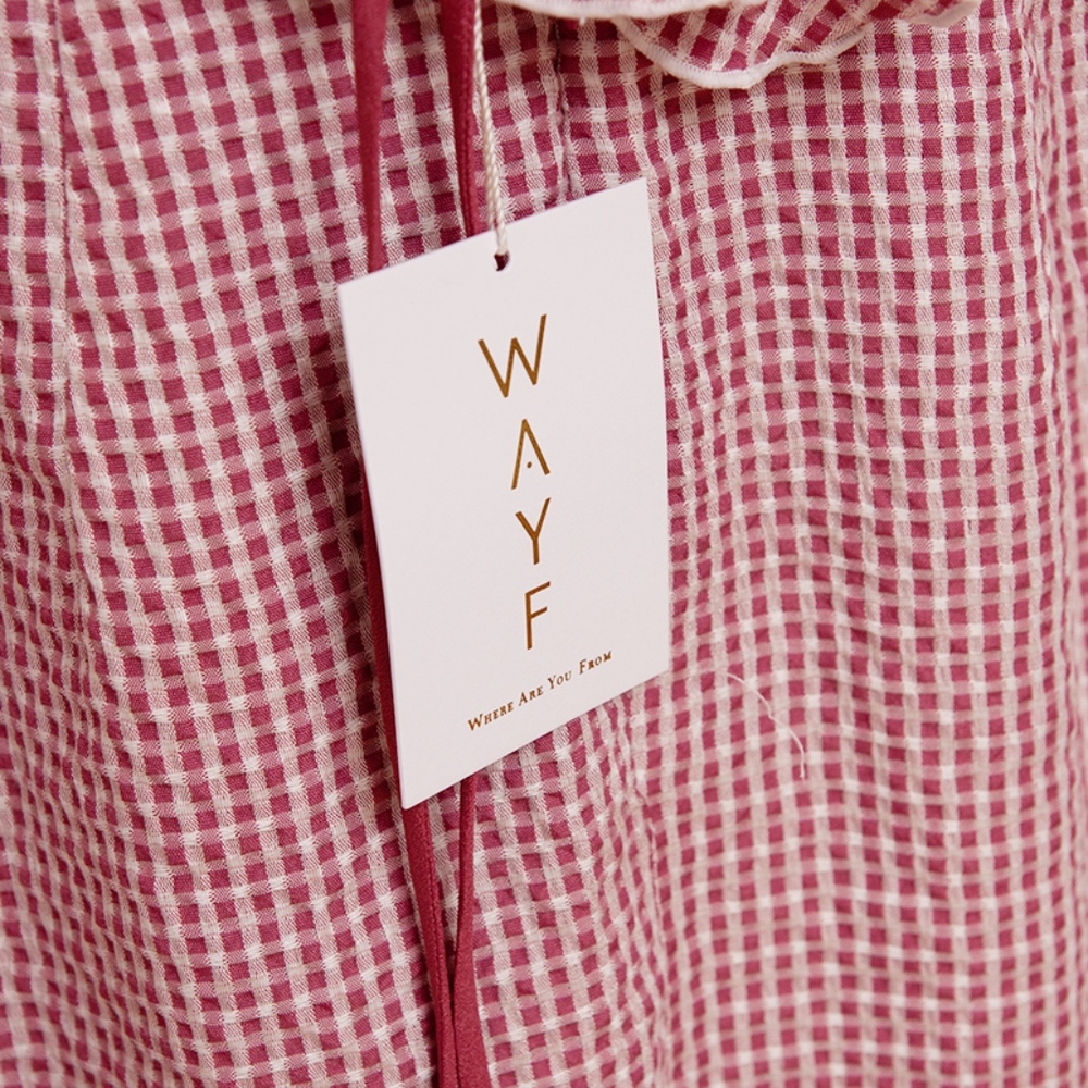 WAYF Asymmetrical Ruffle Dress - Picture 7 of 8